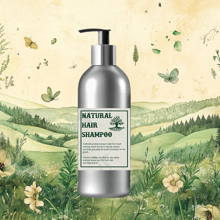 Natürliches Haarshampoo 